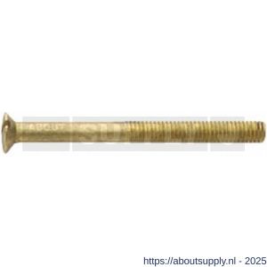 Intersteel 9905 patentbout M4x45 mm messing - S26007367 - afbeelding 1