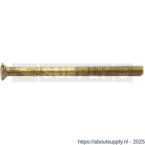 Intersteel 9905 patentbout M4x55 mm messing - S26000847 - afbeelding 1