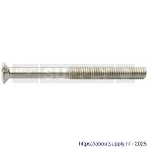 Intersteel 9905 patentbout M4x45 mm staal vernikkeld - S26000857 - afbeelding 1