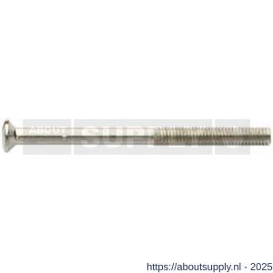 Intersteel 9905 patentbout M4x55 mm staal vernikkeld - S26000858 - afbeelding 1