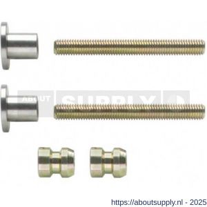 Intersteel 9950 bevestigingsset voor deurgrepen doorgaand enkelzijdige montage universeel voor deurdikte tot 60 mm - S26000822 - afbeelding 1