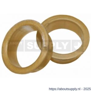 Intersteel 9970 halsring diameter 23x1 mm reductiemaat diameter 20-18 mm nylon bruin - S26007493 - afbeelding 1