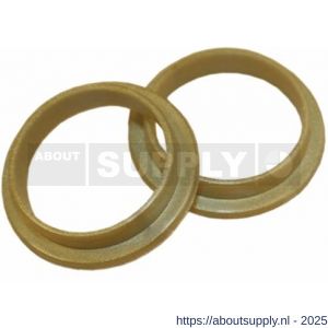 Intersteel 9972 halsring diameter 21x1 mm reductiemaat diameter 18-16 mm nylon bruin - S26007487 - afbeelding 1