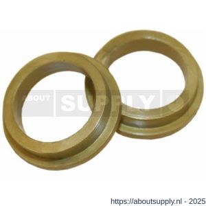 Intersteel 9972 halsring diameter 23x1 mm reductiemaat diameter 20-16 mm nylon bruin - S26007491 - afbeelding 1