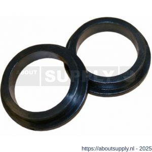 Intersteel 9972 halsring diameter 23x1 mm reductiemaat diameter 20-16 mm nylon zwart - S26001911 - afbeelding 1