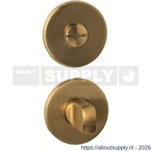 Intersteel Essentials 1020 WC-sluiting verdekt diameter 52x6 mm met stift 6-8 mm PVD messing mat - S26010985 - afbeelding 1