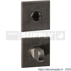 Intersteel Essentials 1030 WC-sluiting verdekt 53x53x6 mm met stift 6-8 mm PVD antraciet - S26011001 - afbeelding 1