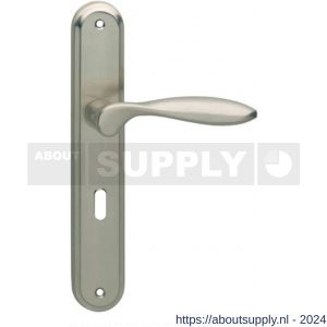 Intersteel Living 1695 deurkruk George op langschild sleutelgat 56 mm nikkel mat - Y26005119 - afbeelding 1