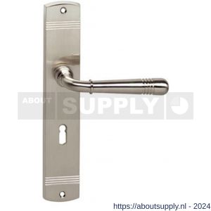 Intersteel Living 1705 deurkruk Emily op langschild met sleutelgat 56 mm nikkel mat - Y26009103 - afbeelding 1