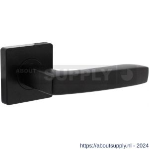 Intersteel Living 1712 deurkruk Minos op vierkant rozet 7 mm nokken mat zwart - Y26008252 - afbeelding 1