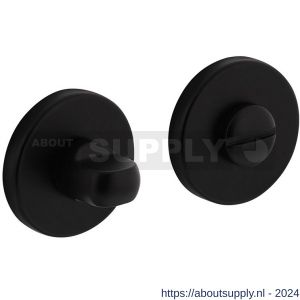 Intersteel Living 3174 WC-sluiting 8 mm kunststof verdekt diameter 50x7 mm zwart - Y26009932 - afbeelding 1