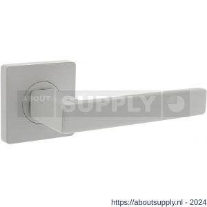 Intersteel Living 1713 deurkruk Hera op vierkant rozet 55x55x10 mm met nokken wit - Y26009237 - afbeelding 1