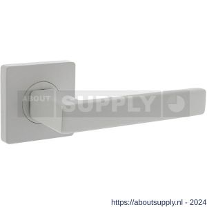 Intersteel Living 1713 gatdeel deurkruk rechts Hera op vierkant rozet 55x55x10 mm met nokken wit - Y26009238 - afbeelding 1