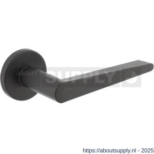Intersteel Living 0465 deurkruk Tiga met geveerde kunststof rozet met nokken diameter 50x7 mm grijs - Y26009973 - afbeelding 1