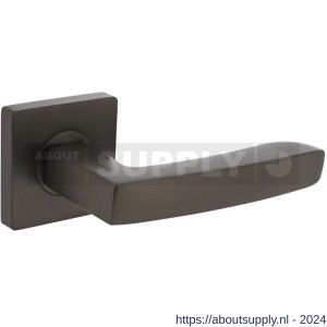 Intersteel Living 1712 deurkruk Minos op vierkante rozet met nokken 55x55x10 mm antraciet-grijs - Y26009991 - afbeelding 1