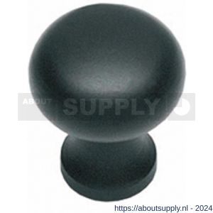 Intersteel Living 8550 meubelknop Paddenstoel 25 mm smeedijzer zwart - Y26008844 - afbeelding 1