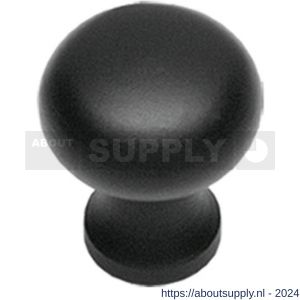 Intersteel Living 8550 meubelknop Paddenstoel 35 mm smeedijzer zwart - Y26004082 - afbeelding 1