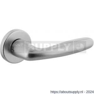 Intersteel 0072 deurkruk Sigaar en rozet met nok aluminium F1 - Y26001623 - afbeelding 1