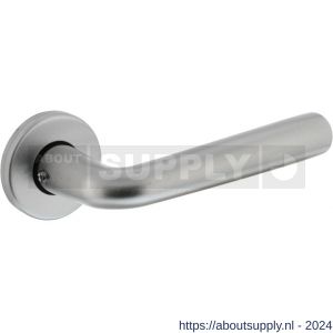 Intersteel 0074 deurkruk Conisch en rozet met nok aluminium F1 - Y26001626 - afbeelding 1