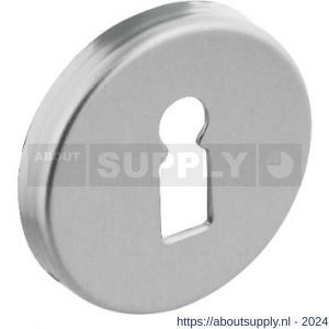Intersteel 3090 sleutelplaatje rond verdekt aluminium F1 - Y26002505 - afbeelding 1