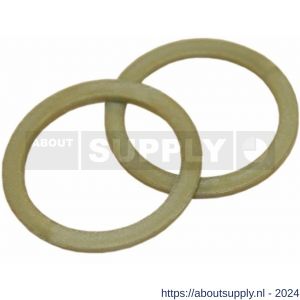 Intersteel 9971 nylon ring 18 mm plat bruin - Y26007489 - afbeelding 1