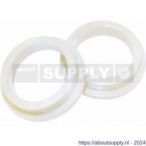 Intersteel 9972 nylon ring 18-16 mm klein wit - Y26007486 - afbeelding 1