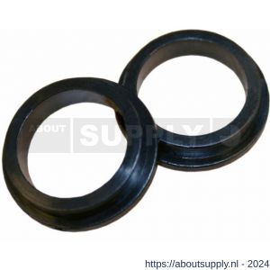 Intersteel 9972 nylon ring 20-16 mm verdikt zwart - Y26001911 - afbeelding 1