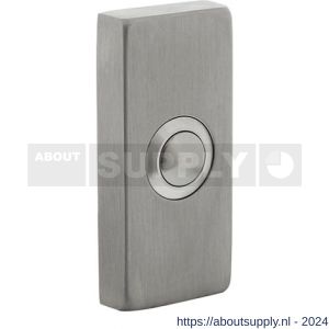 Intersteel Essentials 3990 deurbel rechthoekig verdekt 65x30x10 mm RVS - Y26010562 - afbeelding 1