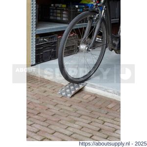 SecuCare portable drempelhulp aluminium breedte 15 cm hoogte 0-10 cm 150 kg - Y50750238 - afbeelding 2