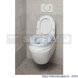 SecuCare toiletverhoger comfort kussen blauw voor toiletverhoger zonder klep - Y50750376 - afbeelding 2