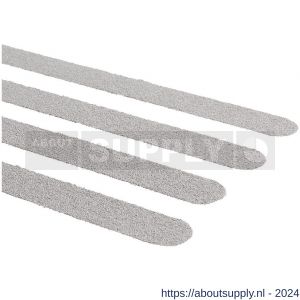 SecuCare antislip sticker langwerpig 19x600 mm binnen en buiten trap 15 treden set 15 stuks grijs - Y50750275 - afbeelding 1
