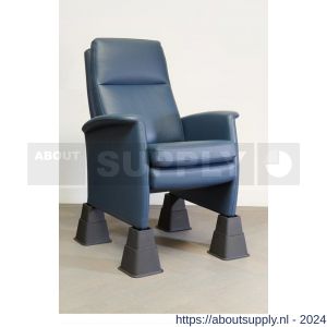 SecuCare bed-meubelverhoger hoogte 8-13-21 cm zwart - Y50750307 - afbeelding 2