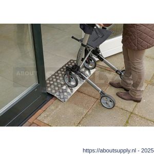 SecuCare drempelbrug aluminium type 2 breedte 78 cm hoogte 0-4 cm 150 kg - Y50750249 - afbeelding 3