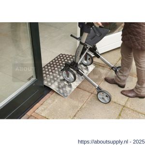 SecuCare drempelbrug aluminium type 3 breedte 78 cm hoogte 0-6 cm 150 kg - Y50750250 - afbeelding 3