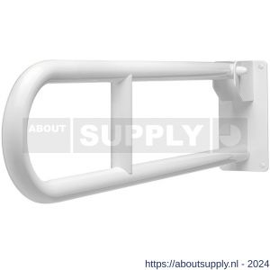 SecuCare toiletbeugel opklapbaar lengte 80 cm wit maximaal 125 kg - Y50750287 - afbeelding 1