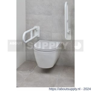 SecuCare toiletbeugel opklapbaar lengte 60 cm wit maximaal 125 kg - Y50750285 - afbeelding 3