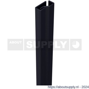 SecuStrip Plus voordeur binnendraaiend L 2300 mm RAL 7021 zwart grijs fijn structuur - Y50750009 - afbeelding 3