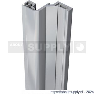 SecuStrip Style achterdeur buitendraaiend terugligging 24-26 mm L 2150 mm blank geanodiseerd - Y50750087 - afbeelding 1