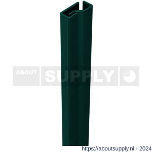 SecuStrip Plus voordeur binnendraaiend L 2300 mm RAL 6012 zwart groen - Y50750012 - afbeelding 3