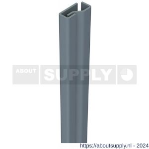 SecuStrip Plus voordeur binnendraaiend L 2300 mm RAL 7012 basalt grijs - Y50750013 - afbeelding 3