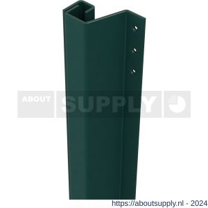 SecuStrip Plus achterdeur buitendraaiend terugligging 0-6 mm L 2300 mm RAL 6012 zwart groen - Y50750038 - afbeelding 1