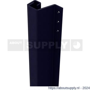 SecuStrip Plus achterdeur buitendraaiend terugligging 0-6 mm L 2300 mm RAL 9005 Blackline zwart-satijn - Y50750043 - afbeelding 1