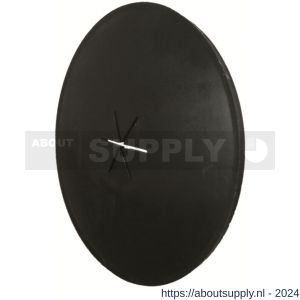GB 34102 klemring isolatie bevestiging diameter 80 mm zwart kunststof - S18001574 - afbeelding 1