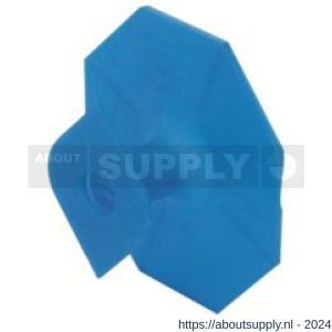 GB 341061 kombiclip isolatie bevestiging 56/61 mm blauw kunststof - S18001577 - afbeelding 1