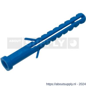 GB 34121 plug blauw 6x50 mm 4 mm nylon - S18002450 - afbeelding 1
