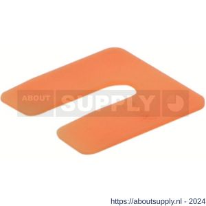 GB 34602 uitvulplaatje oranje 2 mm 50x50 mm kunststof kunststof doos - S18000887 - afbeelding 1