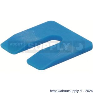 GB 34604 uitvulplaatje blauw 4 mm 50x50 mm kunststof kunststof doos - S18000889 - afbeelding 1