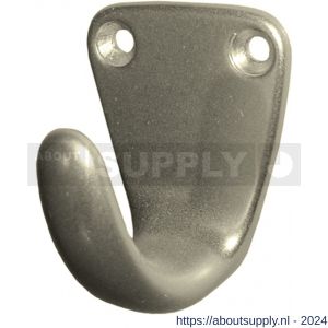 Hermeta 0551 handdoekhaak nieuw zilver EAN sticker - S20100657 - afbeelding 1