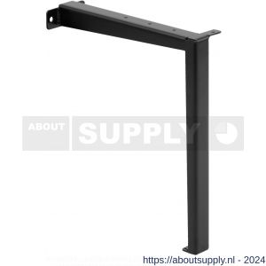 Hermeta 3061 steun voor zitbank Gardelux type 1 zwart - S20101354 - afbeelding 1