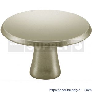Hermeta 3752 meubelknop rond 35 mm met bout M4 nieuw zilver EAN sticker - S20101065 - afbeelding 1